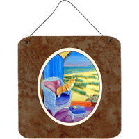 "Caroline's Treasures Corgi Wall or Door Hanging Prints 7184DS66, 6HX6W, Multicolor"