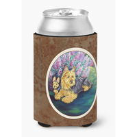 "Caroline's Treasures 7209CC Australian Terrier And Puppy Can Or Bottle Hugger, Multicolor"