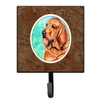 "Caroline's Treasures Bloodhound Leash or Key Holder 7224SH4, Small, Multicolor"