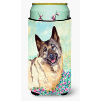 Norwegian Elkhound  Tall Boy Beverage Insulator Beverage Insulator Hugger