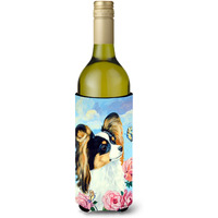 Papillon Wine Bottle Beverage Insulator Beverage Insulator Hugger 7242LITERK