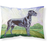 "Caroline's Treasures 7245PILLOWCASE Great Dane Moisture Wicking Fabric Standard Pillowcase, Large, Multicolor"