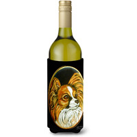 Papillon Wine Bottle Beverage Insulator Beverage Insulator Hugger 7248LITERK