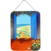 "Caroline's Treasures 7250DS1216 Great Dane Aluminium Metal Wall or Door Hanging Prints, 16"" x 12"", Multicolor"