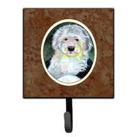 "Caroline's Treasures Old English Sheepdog Leash or Key Holder 7252SH4, Small, Multicolor"