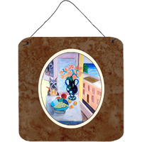 "Caroline's Treasures Schnauzer Wall or Door Hanging Prints 7255DS66, 6HX6W, Multicolor"