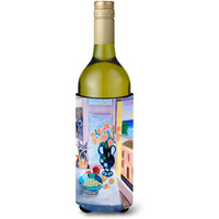 Schnauzer Wine Bottle Beverage Insulator Beverage Insulator Hugger