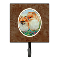 "Caroline's Treasures Pomeranian Leash or Key Holder 7262SH4, Small, Multicolor"