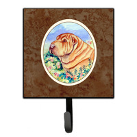 "Caroline's Treasures Shar Pei Leash or Key Holder 7271SH4, Small, Multicolor"