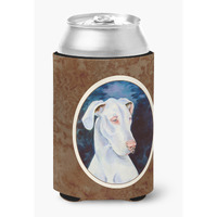 "Caroline's Treasures 7279CC White Great Dane Can Or Bottle Hugger, Multicolor"