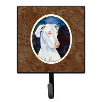 "Caroline's Treasures White Dane Leash or Key Holder 7279SH4, Small, Multicolor"