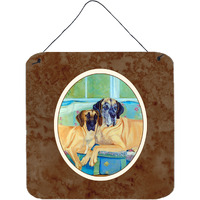 "Caroline's Treasures Dane Wall or Door Hanging Prints 7280DS66, 6HX6W, Multicolor"