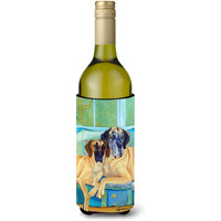 Great Dane Wine Bottle Beverage Insulator Beverage Insulator Hugger 7280LITERK