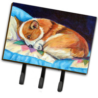 "Caroline's Treasures 7291TH68 Corgi Leash Holder or Key Hook, Large, Multicolor"