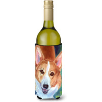 Corgi Norton Wine Bottle Beverage Insulator Hugger 7299LITERK