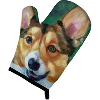 "Caroline's Treasures 7303OVMT Corgi Toby Oven Mitt, 12"" by 8.5"", Multicolor"