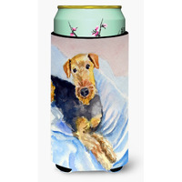 Cozy Airedale Terrier Tall Boy Beverage Insulator Hugger 7335TBC