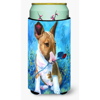 Bull Terrier Rose for Mom Tall Boy Beverage Insulator Hugger 7339TBC