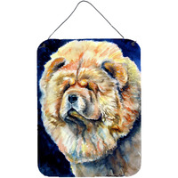 "Caroline's Treasures 7341DS1216 Chow Wall or Door Hanging Prints, 16 x 12"", Multicolor"