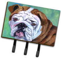 "Caroline's Treasures 7349TH68 Admiral The English Bulldog Leash or Key Holder, Large, Multicolor"