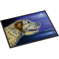 "Caroline's Treasures 7352MAT Irish Wolfhound Looking Indoor or Outdoor Mat, 18 x 27"", Multicolor"