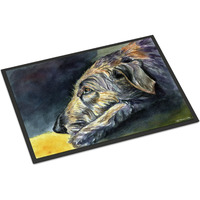 "Caroline's Treasures 7353MAT Irish Wolfhound Sleeper Indoor or Outdoor Mat, 18 x 27"", Multicolor"