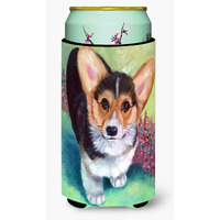 "Caroline's Treasures 7368TBC ""Pembroke Corgi Puppy"" Tall Boy Hugger Koozie, Multicolor"