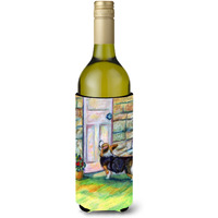 "Caroline's Treasures 7370LITERK ""Let me in Corgi"" Wine Bottle Hugger Koozie, 750ml, Multicolor"