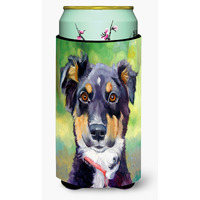 "Caroline's Treasures 7373TBC ""English Shepherd"" Tall Boy Hugger Koozie, Multicolor"