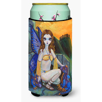 "Caroline's Treasures 7374TBC ""Fairy Foundlings"" Tall Boy Hugger Koozie, Multicolor"