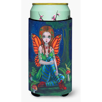 "Caroline's Treasures 7375TBC ""Fairy Monarch"" Tall Boy Hugger Koozie, Multicolor"