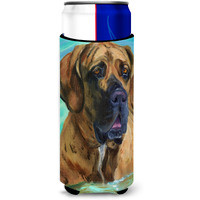 "Caroline's Treasures 7378MUK ""Fila Brasilia Michelob Ultra Koozies for Slim Cans, Multicolor"