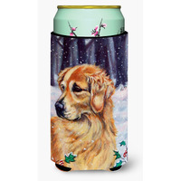 "Caroline's Treasures 7381TBC ""Golden Retriever Holly"" Tall Boy Hugger Koozie, Multicolor"