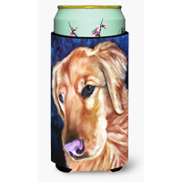 "Caroline's Treasures 7384TBC ""Golden Retriever Huh"" Tall Boy Hugger Koozie, Multicolor"