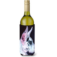 "Caroline's Treasures 7386LITERK ""Great Dane Harlequin"" Wine Bottle Hugger Koozie, 750ml, Multicolor"