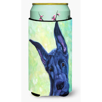 "Caroline's Treasures 7388TBC ""Great Dane Midnight Puppy"" Tall Boy Hugger Koozie, Multicolor"