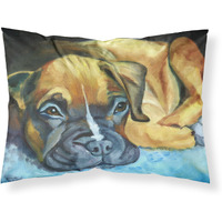"Caroline's Treasures Boxer Pup Fabric Standard Pillowcase 7401PILLOWCASE, Multicolor"