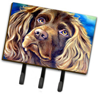 "Caroline's Treasures Boykin Spaniel Leash or Key Holder 7402TH68, Triple, Multicolor"