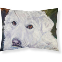 "Caroline's Treasures Pyrenees Contemplation Fabric Standard Pillowcase 7418PILLOWCASE, Multicolor"