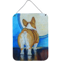 "Caroline's Treasures Corgi Butt Wall or Door Hanging Prints 7426DS1216, 16HX12W, Multicolor"