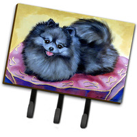 "Caroline's Treasures 7503TH68 Pomeranian Leash Holder or Key Hook, Large, Multicolor"