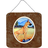 "Caroline's Treasures Dane Wall or Door Hanging Prints 7504DS66, 6HX6W, Multicolor"