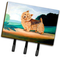 "Caroline's Treasures 7519TH68 Norwich Terrier Leash Holder or Key Hook, Large, Multicolor"