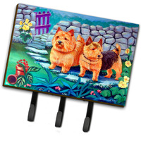 "Caroline's Treasures 7520TH68 Norwich Terrier Leash Holder or Key Hook, Large, Multicolor"