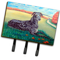 "Caroline's Treasures 7521TH68 Scottish Deerhound Leash Holder or Key Hook, Large, Multicolor"