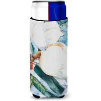 Flower - Magnolia Ultra Beverage Insulators for slim cans 8001MUK