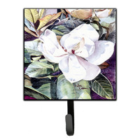 "Caroline's Treasures 8002SH4 Flower-Magnolia Leash Holder or Key Hook, Small, Multicolor"