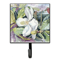 "Caroline's Treasures 8004SH4 Flower-Magnolia Leash Holder or Key Hook, Small, Multicolor"