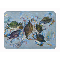 "Caroline's Treasures Crab Floor Mat, 19"" x 27"", Multicolor"