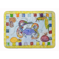 "Caroline's Treasures Crab Floor Mat, 19"" x 27"", Multicolor"